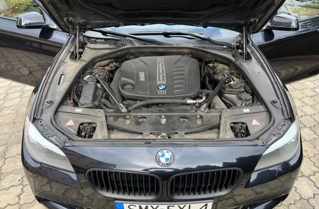 BMW Seria 5 cena 69999 przebieg: 199000, rok produkcji 2012 z Barczewo małe 596